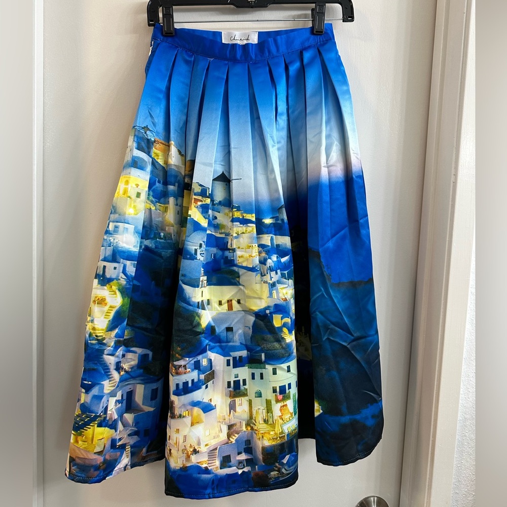 Chicwish Santorini Midi Skirt Size XS